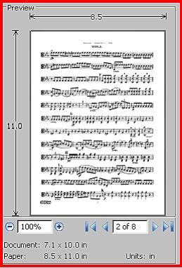 Foxit lower right part of Print dialog box