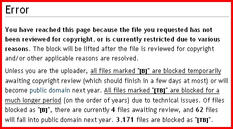 Error: this work is not available