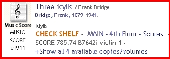 SFPL listing for Idylls